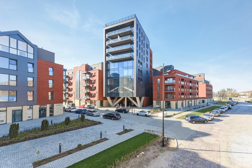 غدانسك Nordbyhus Apartamenty Chmielna Park المظهر الخارجي الصورة